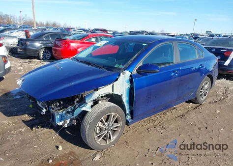 2022 Kia Forte Lxs из США, поврежденный, VIN 3KPF24AD6NE498328